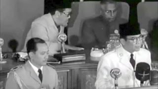 President Sukarno Opening Speech at the Bandung Conference 1955 Indonesia [upl. by Yortal]