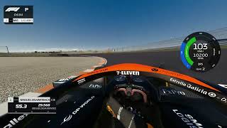 Lando Norriss McLaren MCL38 at Zandvoort Gyro Cam Assetto Corsa [upl. by Emily618]