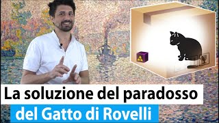 Come l’interpretazione RELAZIONALE di ROVELLI RISOLVE IL PARADOSSO del gatto di Schrödinger [upl. by Jamal]