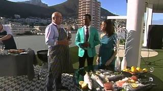 SAs Tops Chefs have a Fish Braaioff on eXpresso [upl. by Anstus336]