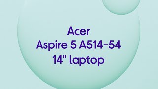 Acer Aspire 5 A51454 14quot Laptop  Intel® Core™ i5 512 GB SSD Silver  Product Overview [upl. by Rashida]