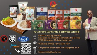 Al Taj Food Marketing amp Services Sdn Bhd  Pembekal Produk Halal Bertaraf Antarabangsa [upl. by Searby]