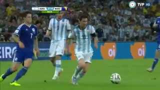 Gol de messi narracion argentina ARGENTINA 21 BOSNIA [upl. by Ajin]