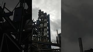 Cement manufacturing Dry Process PreHeater Tower [upl. by Vernen]