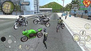 Rope Frog Ninja Hero  Strange Gangster Vegas 69 Motorbike Tricks [upl. by Renault]