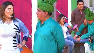 Zafri Khan and Khushboo with Nasir Chinyoti  Honey Shazadi  New Stage Drama 2020 Comedy Clip 2020 [upl. by Hootman]