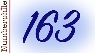 163 and Ramanujan Constant  Numberphile [upl. by Iris]