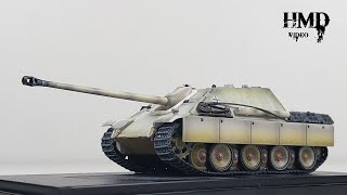 German Tank Destroyer Jagdpanther Dragon Armor 172 Diecast Model Review [upl. by Eneles510]