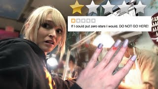 Going To The Worst Reviewed Nail Salon In My City 1 STAR [upl. by Ben]