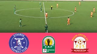 🔴 LIVE Dynamos vs Orapa United FC CAF Confederation Cup  2024 Live Match Updates [upl. by Haleemaj478]