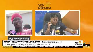 COPEC predicts fuel prices will surpass Gh₵17 soon  Yaw Barimah speaks [upl. by Newsom427]