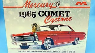 Moebius Models 1965 Mercury Comet Cyclone Model Kit Review [upl. by Crespo]