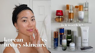 Testing out luxury skincare for a month is it worth your money [upl. by Burget]