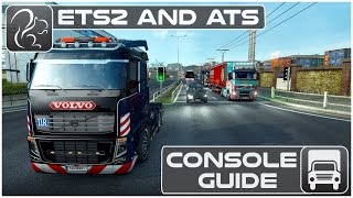 ETS2 and ATS Console Guide Fly Teleport Set Time Clear Traffic etc [upl. by Judith353]