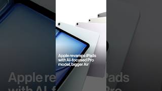 Apple Unveils AIFocused iPad Pro Bigger iPad Air [upl. by Cecilius]