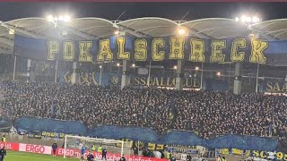 Saarbrücken Fans at Ludwigsparkstadion  DFB Pokal 1FC Saarbrücken  Borussia Mönchengladbach 21 [upl. by Dore518]