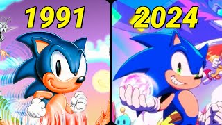 Evolution of SONIC Games [upl. by Artied795]