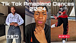 Best of amapiano dance challenges  2024 🥵😱🔥 tiktokamapianodances tiktokviral trending amapiano [upl. by Zilevi]