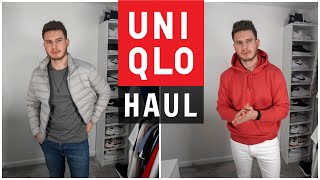 HUGE UNIQLO Clothing Haul amp TryOn  Mens Fashion 2021 [upl. by Elyr]