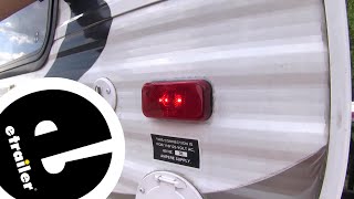 etrailer  Command LED Clearance or Side Marker Light with Reflex Reflector Installation 328K59LB [upl. by Marston739]