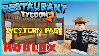 Restaurant Tycoon 2  Western Pack [upl. by Icrad]