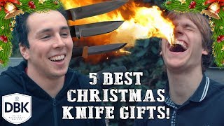 Top 5 Christmas Gifts 2018  A Knife Special RIP Mikkies Laptop [upl. by Assed]