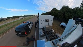 Hauling Material to DFW Airport amp DOT Inspection [upl. by Janicki]