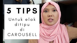 5 CARA UTK ELAK DITIPU DI CAROUSELL [upl. by Dash204]