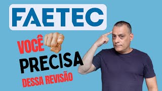 FAETEC  20232024 REVISÃO PARA A PROVA  GEOMETRIA COM ÁLGEBRA [upl. by Hibbs]