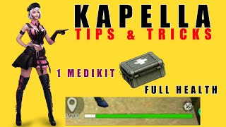 Kapella Character Full Details In Free Fire  Kapella Character Ability Test  Kapella Hindi [upl. by Swan]