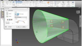 Autodesk® Inventor® Blechteilekonstruktion Video [upl. by Matti]