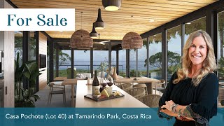 Casa Pochote Lot 40 at Tamarindo Park – OceanView Custom Luxury Home on Two Lots  4925000 [upl. by Chas]