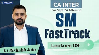 Lecture 09  CA Inter Strategic Management Fastrack For Sept 2024 Exam  Chapter 2  cainter [upl. by Frasco]