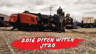 2016 Ditch Witch JT20 demo  SOURCE HDD [upl. by Thetisa859]