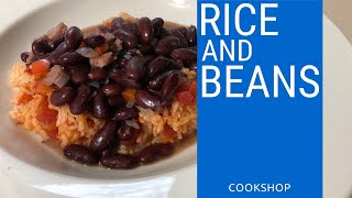 How To Make Rice amp Beans Starving Student Meal [upl. by Susann]