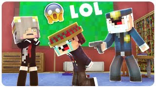 👉 MINECRAFT  ¡ME ARRESTARON EN LA ESCUELA 🚨 COLLEGE 4 📚 [upl. by Flodnar]