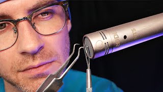 SPINE TINGLING ASMR Ear Examination 👂😴 Ultra Sensitive Personal Ear Cleaning Checkup [upl. by Giesser]