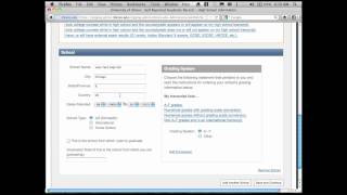 University of Illinois SelfReported Academic Record SRAR Tutorial Part 3 School Info [upl. by Eifos]