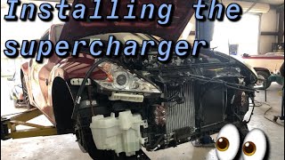 Stillen Supercharging My 370Z Episode 2 Installing The Kit [upl. by Marbut]