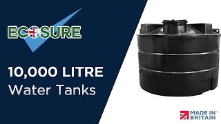 Ecosure 10000 Litre Water Tanks [upl. by Illa674]