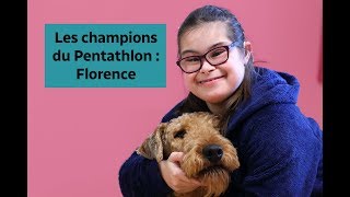 Florence 15 ans championne du Pentathlon [upl. by Ahseeyt]