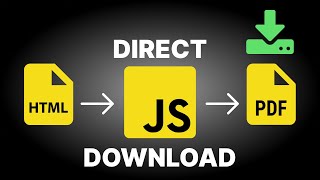 DIV to PDF Iframe to PDF using JavaScript Only with CSS amp Images Support [upl. by Corette167]