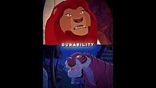 Mufasa Vs Shere Khan thelionking thejunglebook whoisstrongest shorts [upl. by Jerroll]