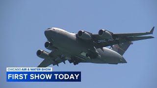 Blue Angels bring thousands out to Chicago Air and Water Show [upl. by Megdal]