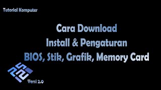 Tutorial Download Install PCSX2 20 Pengaturan BIOS Stik Grafik Memory Card [upl. by Atolrac793]