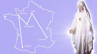 Le M de Marie sur le France et les Apparitions Mariales de Pellevoisin [upl. by Reamy]