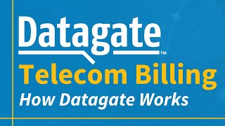 Datagate Telecom Billing  How Datagate Works [upl. by Finnie]