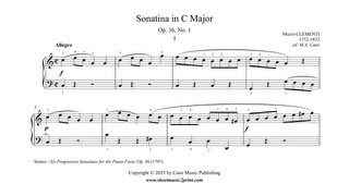 Clementi  Sonatina Op 36 No 1 13 [upl. by Androw338]