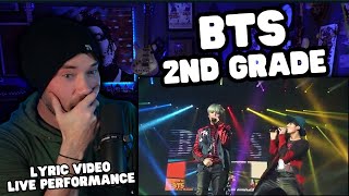 Metal Vocalist First Time Reaction to  BTS  2nd Grade  Lyric Video amp Live Performance [upl. by Clemmy71]