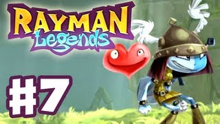 Rayman Legends  Gameplay Walkthrough Part 7  Rescue Aurora PS3 Wii U Xbox 360 PC [upl. by Stacy105]